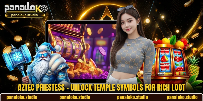Aztec Priestess - Unlock Temple Symbols For Rich Loot