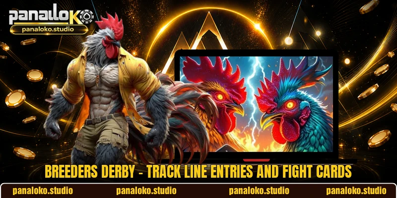Breeders Derby - Track Line Entries And Fight Cards