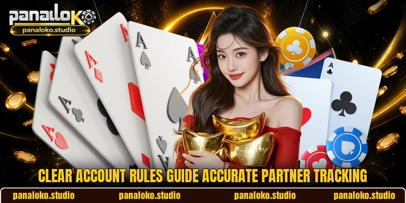 Clear account rules guide accurate partner tracking Clear account rules guide accurate partner tracking