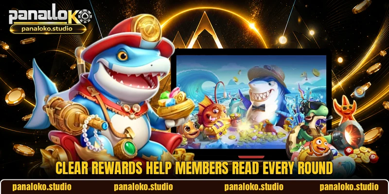 Clear rewards help members read every round Clear rewards help members read every round