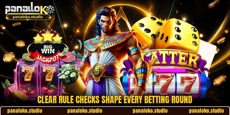 Clear rule checks shape every betting round Clear rule checks shape every betting round