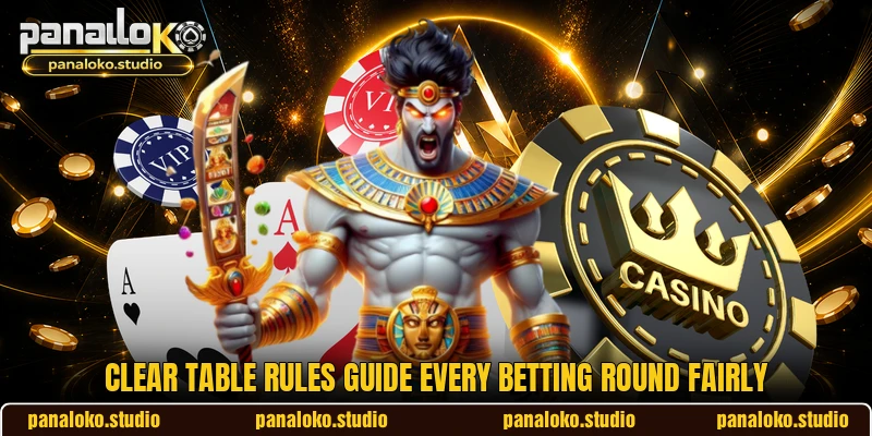 Clear table rules guide every betting round fairly Clear table rules guide every betting round fairly