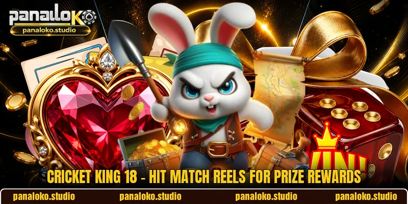 Cricket King 18 - Hit Match Reels For Prize Rewards