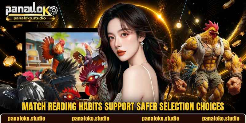 Match reading habits support safer selection choices