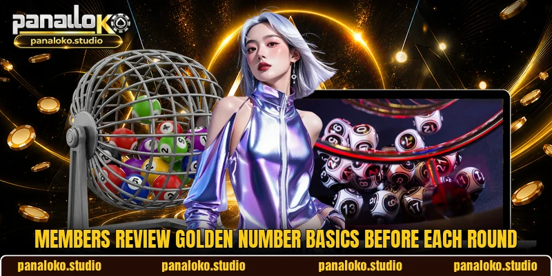 Members review Golden Number basics before each round
