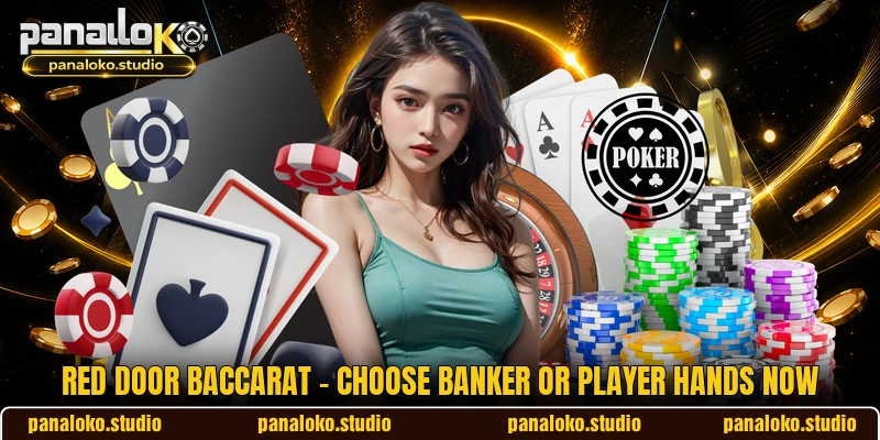 Red Door Baccarat - Choose Banker Or Player Hands Now