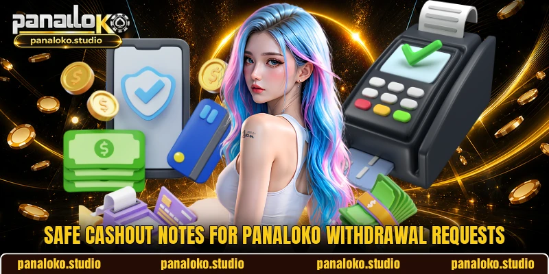 Safe cashout notes for panaloko withdrawal requests